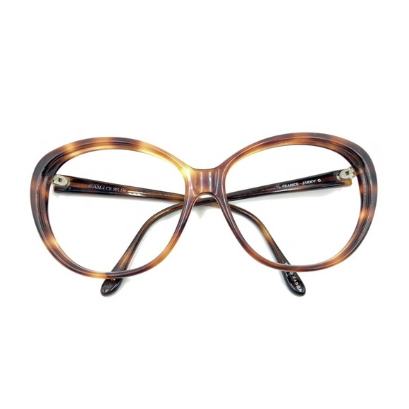 Jean Louis Scherrer Vintage Jakky'O Tortoise Brown Cat Eye Sunglasses Frames 130 - Picture 12 of 12